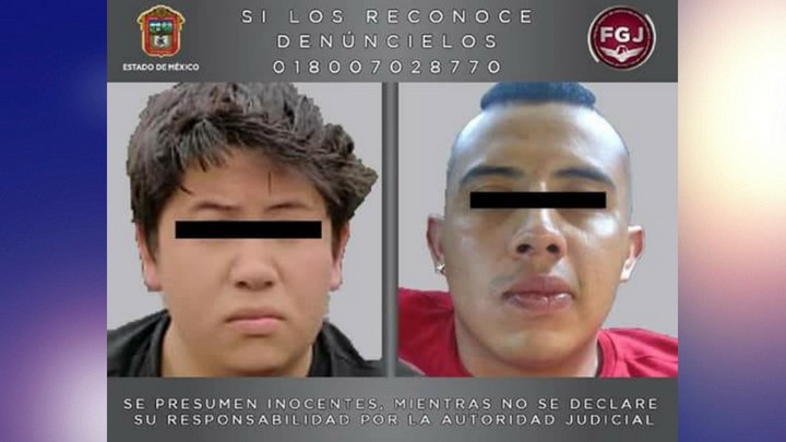 Detienen a dos sujetos investigados por el delito de robo con violencia en Naucalpan