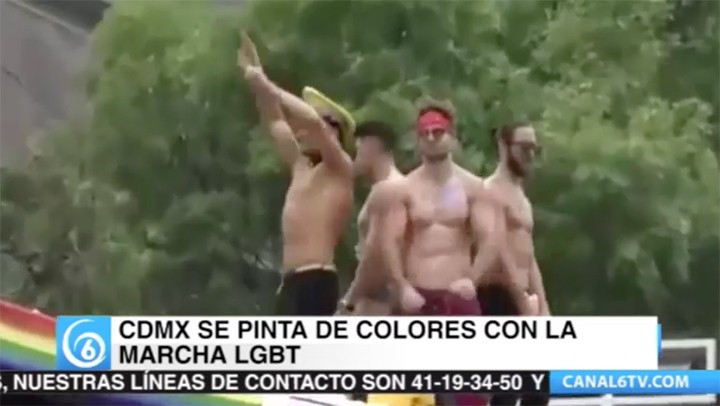 La CDMX se pintó de colores con la marcha LGBT