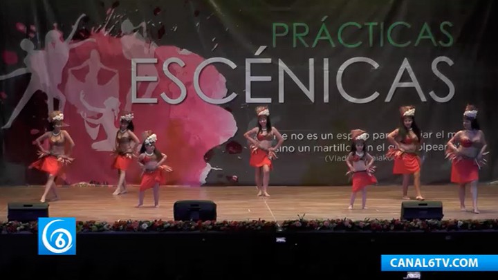 Alumnos de la Escuela de Bellas Artes de Ixtapaluca con un espectáculo realizaron el cierre de Prácticas Escénicas 2017-2018