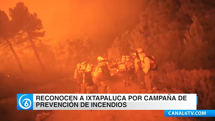 Reconocen a Ixtapaluca por campaña de prevención de incendios