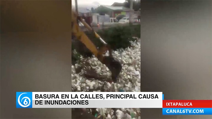 Basura en las calles, es el principal problema que ocasiona inundaciones