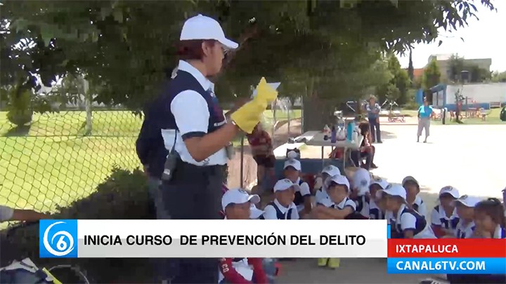 Inicia el curso-taller Con reglas y límites me cuido y aprendo de prevención del delito en el municipio de Ixtapaluca