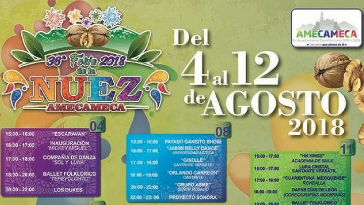 Inicia la Feria de la Nuez en Amecameca