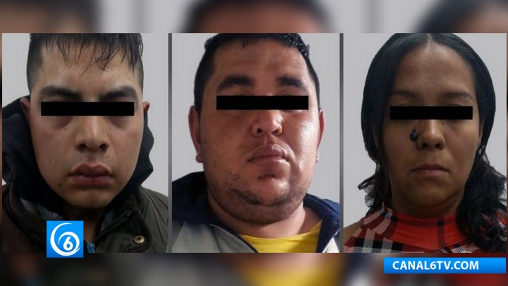 Procesan a tres presuntos extorsionadores detenidos en Chalco