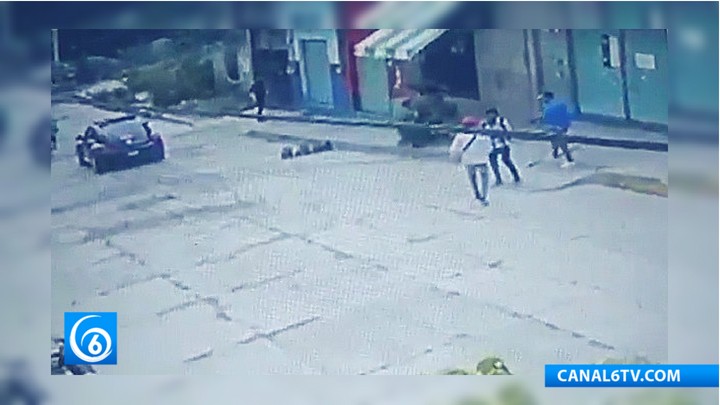 VIDEO: Captan asalto en Los Reyes la Paz