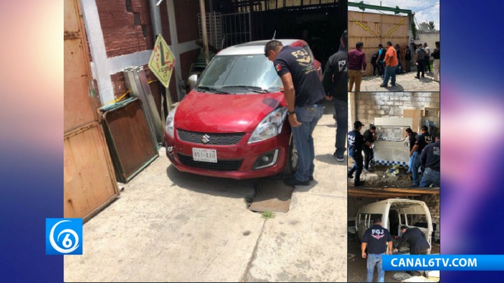 Catean dos inmuebles en Ecatepec y Chalco; recuperan vehículos robados