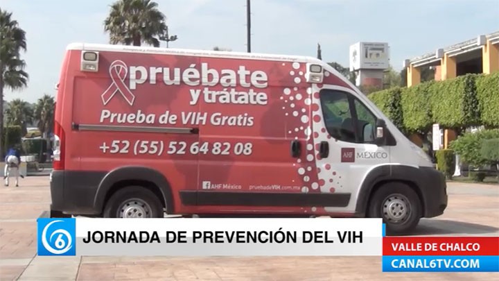 Realizan campaña de detección del VIH en Valle de Chalco