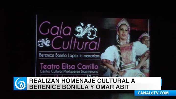 Realizan homenaje cultural a Berenice Bonilla y Omar Abit en el Centro Cultural Mexiquense en Texcoco