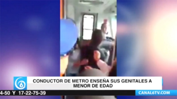 Conductor del Metro de la CDMX presuntamente mostró sus genitales a una niña