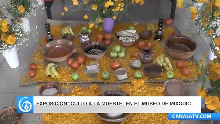 Como cada año el Museo de San Andrés Mixquic preparan exposición del Día de Muertos Culto a la Muerte