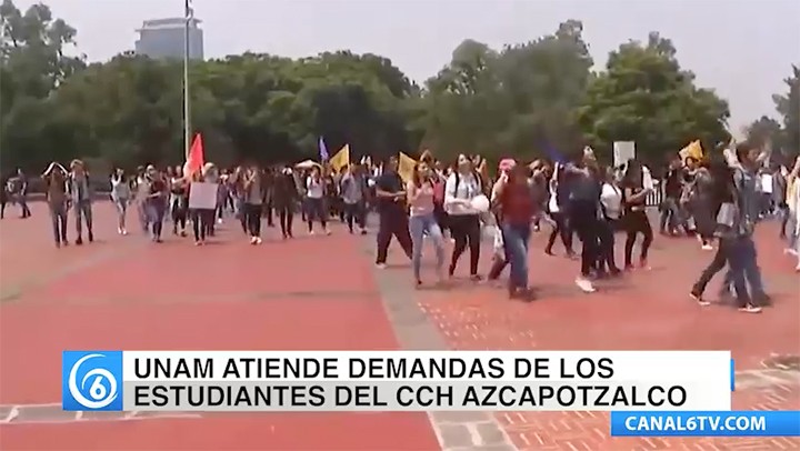 UNAM atiende demandas de estudiantes del CCH Azcapotzalco