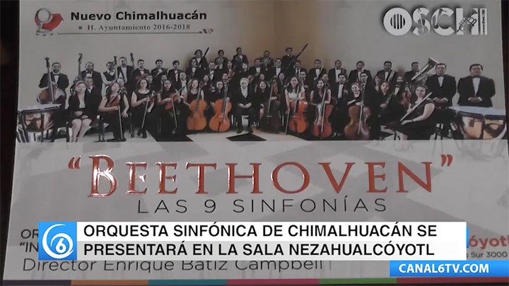 Orquesta Sinfónica de Chimalhuacán se presentará en la sala Nezahualcóyotl