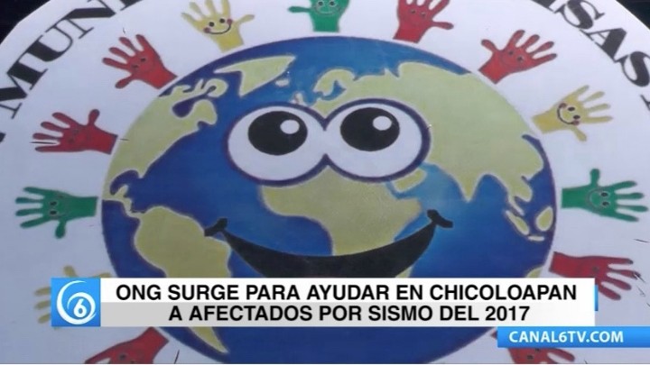 La asociación un Mundo de Sonrisas A.C surge para apoyar a los afectados del sismo en Chicoloapan