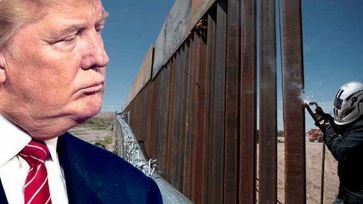 Donald amenazó con cerrar la frontera con México.