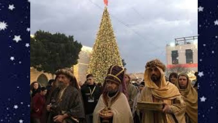 Los Reyes Magos llegaron antes a la cuidad de Cisjordana de Belén