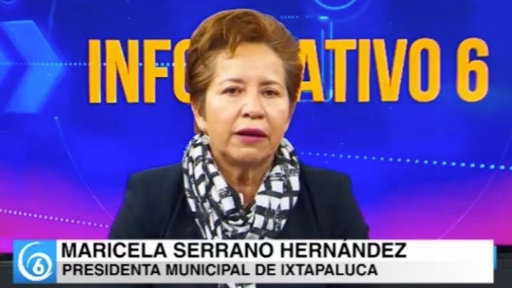 Presidenta Municipal la Licenciada Maricela Serrano Hernandez