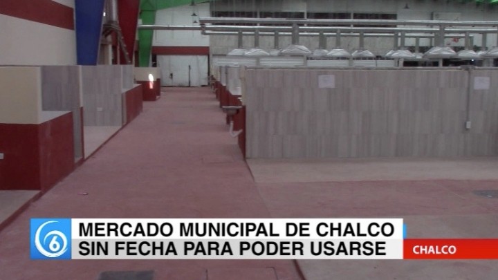 A más de un año del incendio, el mercado municipal de Chalco sigue sin fecha