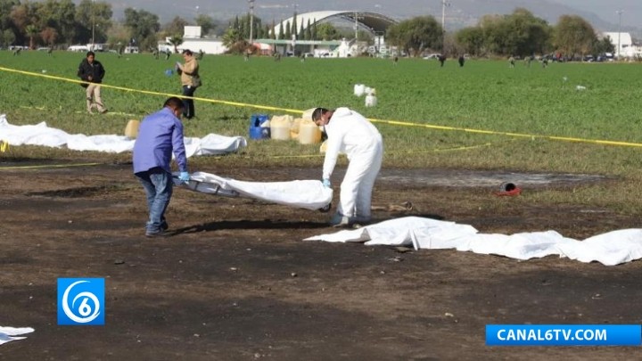 Suman 91 los fallecidos por la explosión en el ducto de Tlahuelipan, Hidalgo