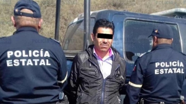 En el municipio de Almoya Juárez fue detenido un líder de roba de Tsuru