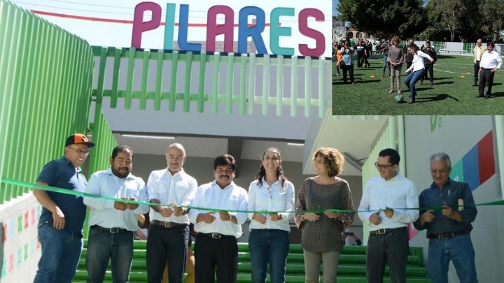 En la alcaldía Gustavo A. Madero la Jefa de Gobierno Claudia Sheinbaum inauguró Pilares para cultura y deportes