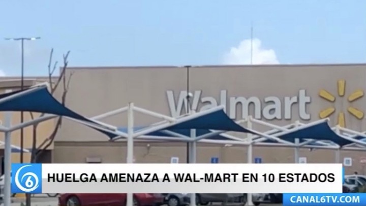 121 establecimientos de la cadena de Walmart, en 10 estados del país se irán a huelga el próximo 20 de marzo en caso de no llegar acuerdos entre la empresa y trabajadores