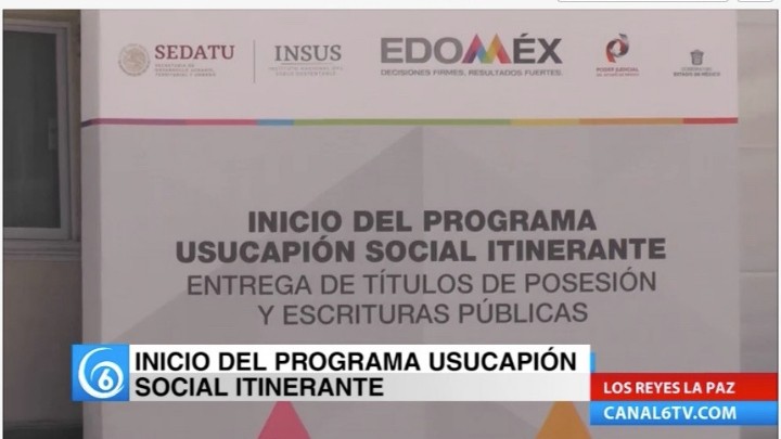 Inicio del Programa Usucapión Social Itinerante en el municipio de La Paz