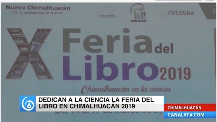 En el municipio de Chimalhuacán dedicaron la feria del libro a la Ciencia