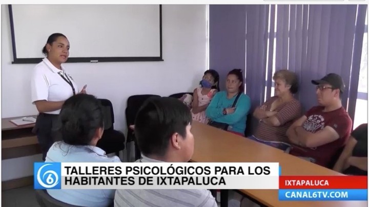 Se imparten talleres psicológicos para los habitantes del municipio de Ixtapaluca