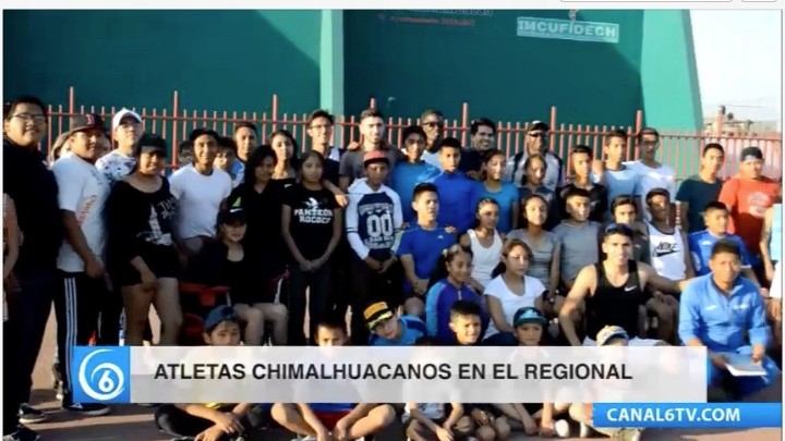 Cerca de 32 atletas chimalhuacanos representarán a la región en la Olimpiada Nacional