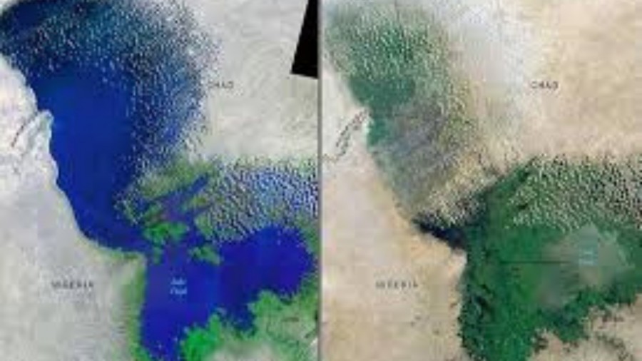 ¿Sabías que el lago Chad se está secando debido al calentamiento global?