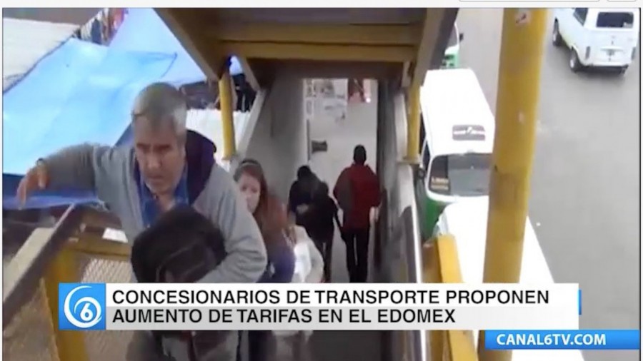 Concesionarios de Transporte propusieron aumentar las tarifas del Estado de México