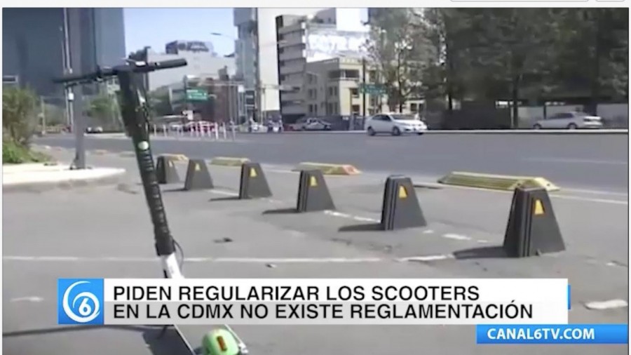 En la Ciudad De México piden regularizar los Scotters ya que no cuentan con un reglamento