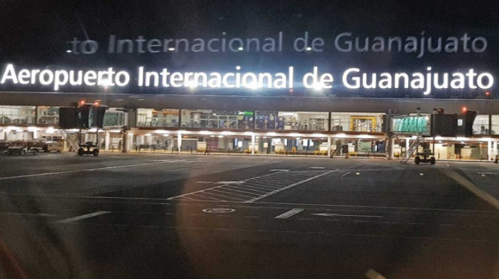 Un comando robó 46 mdp en el Aeropuerto de Guanajuato.