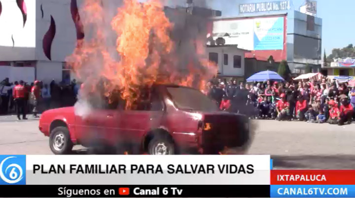 Personal de la unidad de Protección Civil y Bomberos de Ixtapaluca han creado un plan familiar de emergencias para salvar vidas