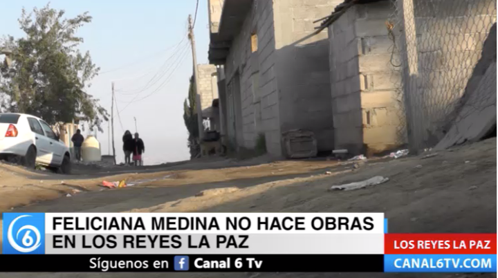 Denuncian falta de atención del gobierno de la alcaldesa Feliciana Medina, a las peticiones de obras y servicios para habitantes del municipio de Los Reyes La Paz