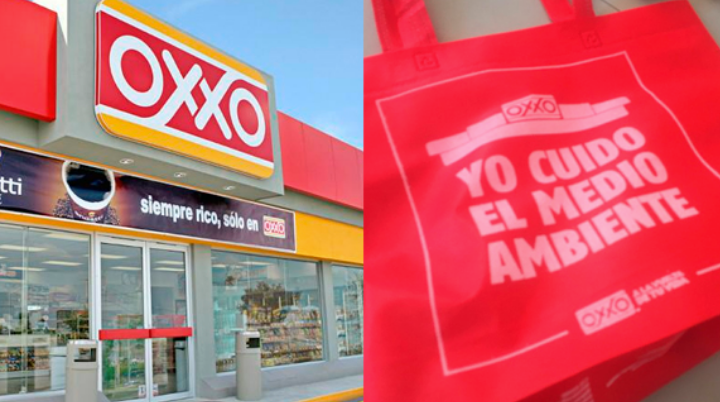 La cadena de tiendas de conveniencia OXXO, dejará de dar bolsas de plástico a sus clientes