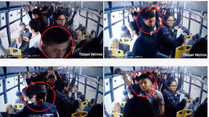 Asaltan a pasajeros del transporte público en Tlalpan