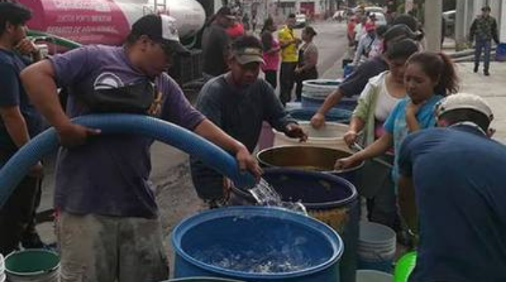 A primera hora de este martes, colonias de la CDMX  se quedaron sin agua