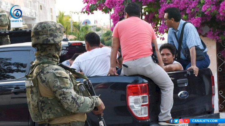 Guardia Nacional detiene a 61 migrantes centroamericanos en Cancún