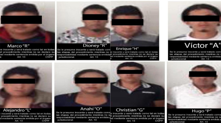 Rescatan a mujer secuestrada y detienen a ocho personas en el Edomex