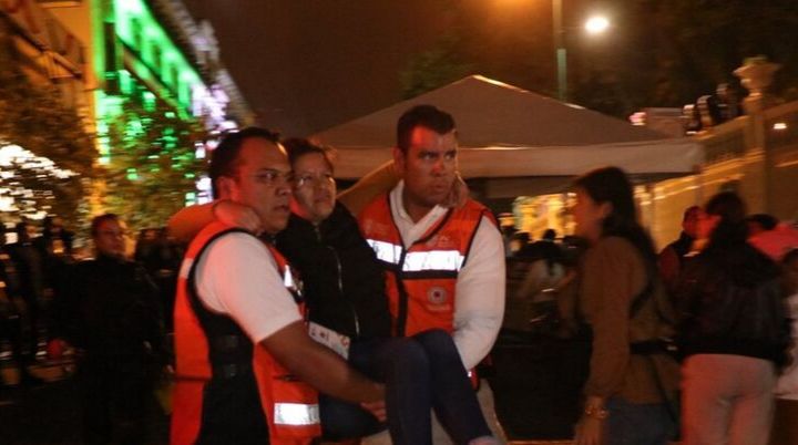 Accidente con pirotecnia deja varios lesionados en Xalapa