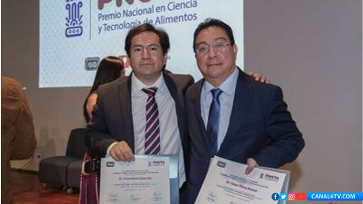 Investigadores de la UAEM ganan Premio Nacional en Ciencia y Tecnología de Alimentos