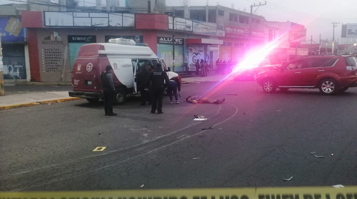 Hombre muere atropellado en calles de Chalco