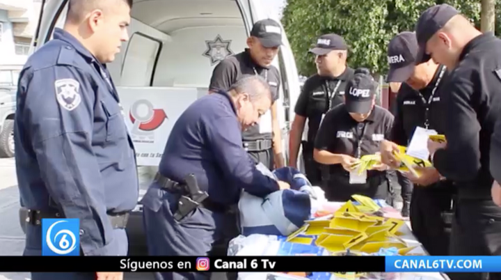 Policías de Chimalhuacán preparados como primeros respondientes
