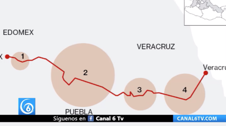 Carreteras de México un peligro para conductores