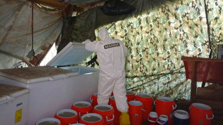 Ejército y PGR ubican laboratorio clandestino en Guerrero