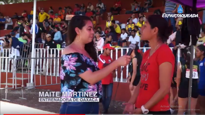 Conoce a Mayte Martínez, una entrenadora ejemplar del estado de Oaxaca