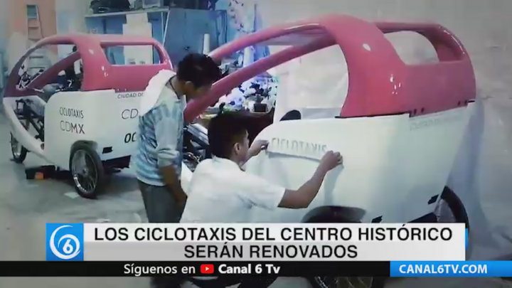 Los ciclotaxis del Centro Histórico serán renovados 