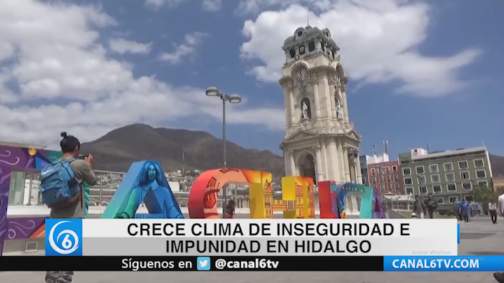 Crece clima de inseguridad e impunidad en Hidalgo