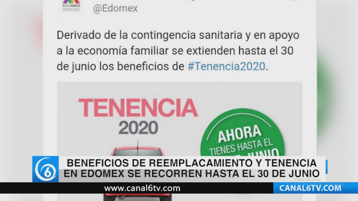 Beneficios de reemplacamiento y tenencia en Edomex se recorren hasta el 30 de junio